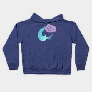 Aquarius (Light Purple) Kids Hoodie